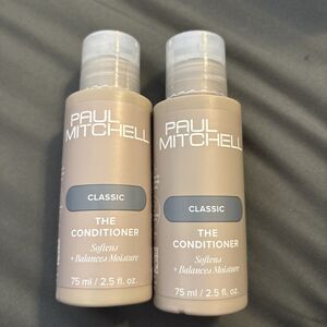 Paul Mitchell Classic The Conditioner (2)  2.5 oz Travel Size Lot